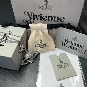 Vivienne Westwood Layered Skull Necklace